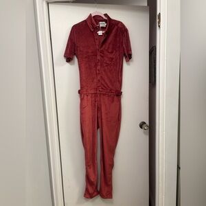 New Men’s Burgendy Red Below Romperjack One Piece Romper M